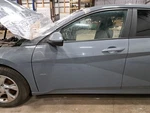 2021 Elantra Left Driver Side Front Door Assembly Color: Grey Uss. Fixed Price $1270.00.
