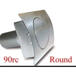 Hagan Street Rod Necessities 90RC Series Round Curved Fuel Door New. Fixed Price $192.39.
