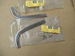 Nos 68 69 Amc Javelin Amx Front Fender Extension Mouldings Pair "j" Moldings. Fixed Price $200.00.