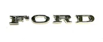 (1) Set 1967-68 Ford Mustang Chrome Hood Emblem Letters Stick On Adhesive Backed. Fixed Price $29.95.