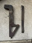 73 74 Pontiac Ventura Gto Front Grill Area Support Bracket #483520 Plus One. Fixed Price $15.00.