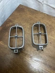 Nos Oem 1967 Oldsmobile Delta 88 Front Parking Light Lamp Bezels Set. Fixed Price $75.00.