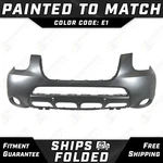 New Painted *E1 Steel Gray* Front Bumper Cover For 2007-2009 Hyundai Santa Fe. Fixed Price $390.99.