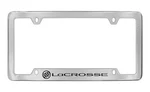 Buick Lacrosse Chrome Plated Brass Metal License Frame Holder. Fixed Price $43.95.