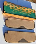 Vintage Nos Original Pair Of 1949 - 1952 Chevrolet Interior Sun Visors Oem Gm. Fixed Price $224.99.
