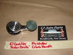 Oem 1967 Gm Corvette Cadillac Vent Fly Window Crank Handle Green Knob 5719481. Fixed Price $49.99.