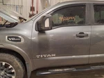 2017 Nissan Titan Left Driver Door 7R1 Gray Electric Oem Used 120-60643L. Fixed Price $645.00.