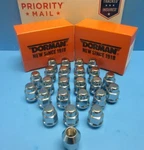 Dorman 20 Wheel Lug Nuts Font & Rear M12-1.50 Replace Oem # 611182 Chrome. Fixed Price $64.00.