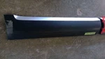 Passenger Rear Molding Black With Chrome Tab Damage 03-06 Porsche Cayenne 103922. Fixed Price $146.00.