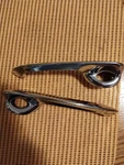 Nos Gm #9702886 #9702887 1963 1964 Corvette Door Handles-blems. Fixed Price $50.00.