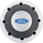 1978-86 Ford F-series Truck/bronco; Horn Button Pad; Black With Silver Outer. Fixed Price $114.99.