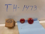 N.o.s Ford Pair Red Tail Lamp Lenses 78-13450. Fixed Price $30.00.