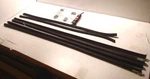 Model Fordor Sedan Rear Door Glass Window Channel Run Kit 1928-1931. Fixed Price $140.00.