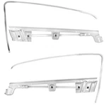 1967 1968 Mustang Fastback Door Window Frame Kit 2 Pcs Pair Right & Left Side. Fixed Price $499.99.