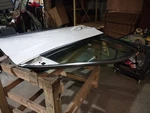 Passenger Front Door Korea Built Keyless Ignition Fits 22-23 Tucson 3278397. Fixed Price $1600.00.