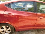 2011-2016 Hyundai Elantra Sedan Right Passenger Rear Door Assy Us Market Red. Fixed Price $712.46.
