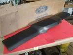 Nos 1974 1975 1976 Mercury Cougar Front Grill Header Panel D4WY-8190-B. Fixed Price $250.00.