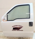 White Front Left Driver Electric Door Fits 2008-2012 Ford F250 F350 F450 F550. Fixed Price $524.01.