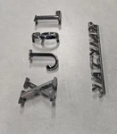 74-79 Jaguar XJ6 Series Ii 2 Rear Trunk Lid Metal Chrome Letters Oem Emblem. Fixed Price $59.00.