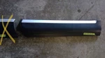 Driver Rear Door Molding Black W Chrome Tab Damaged 03-06 Porsche Cayenne 103923. Fixed Price $146.00.