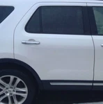 2011-2019 Ford Explorer Passenger Rear Door Assembly Power Painted White. Fixed Price $590.28.