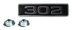 Mustang Hood Scoop Emblem 302 Metal 1969 - 1970 Daniel Carpenter. Fixed Price $23.95.