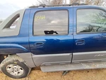 2002 Chevrolet Avalanche 1500 Passenger Right Rear Door Shell - Used 4DR Pu Blu. Fixed Price $284.95.