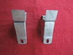 Alfa Romeo 1975-82 Spider (us) Used Original Front License Plate Mount Brackets. Fixed Price $75.00.