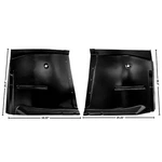 1960 1966 Chevy Truck Cab Floor Pair Right & Left Side Edp Steel Dynacorn. Fixed Price $342.95.