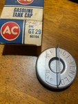 Nos Gt 29 Gas Cap 1957-64 Buick 65 Riviera 1959-64 Caddillac 1959-60 Olds. Fixed Price $39.00.