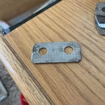 Gm #3821795 Corvette Convertible Deck Lid Catch Body Shim 1963-1975 Used Orig.. Fixed Price $15.00.