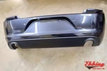 Rear Bumper Dual Round Exhaust Cutouts W Sensors Fits 15-20 Dodge Charger 691586. Fixed Price $600.00.