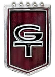 1965 Mustang Fender Emblem "gt" New. Fixed Price $27.89.