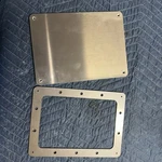 82-92 Camaro Firebird Fuel Pump Trap Door Aluminum Access Panel & Bolts. Fixed Price $70.00.