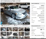 (local Pickup Only) Driver Front Door Electric Sedan Fits 13-18 Altima 4538018. Fixed Price $244.90.
