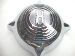 1949 1950 Ford Car Center Grill V 8 Ornament Bullet Chrome New. Fixed Price $99.95.