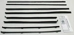 1965 Buick Skylark 2 Door Sedan Felt Kit Without Chrome Bead 8 Pcs Set, CBU117A. Fixed Price $119.00.