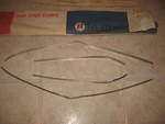 1967 1968 Buick Lesabre Electra 4DR Accessory Door Edge Guards Gm 981231 Nos. Fixed Price $42.95.