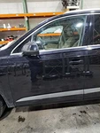 2017 Q7 Audi Left Driver Side Front Door Assembly Color: Black C9X. Fixed Price $636.50.