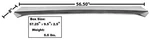 1967-68 Mustang Deck Lid Filler Panel Convertible. Fixed Price $136.39.