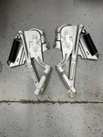 1957 Chevy Belair Hood Support Hinges. Fixed Price $150.00.