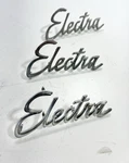 1966 Buick Electra Rear Quarter Emblems Gm 4226963 Oem Set. Fixed Price $65.00.