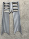 1967-68 Ford Mustang Rear Ribbed Tail Light Panels #40584B Coupe Convertible. Fixed Price $1850.00.