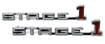 New Buick "stage 1" Hood Emblems / For 1969 Gs Side Badge Pair Usa-made. Fixed Price $87.99.