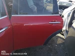 Left Red Rear Door Assembly Oem 16-18 Mini Clubman. Fixed Price $315.00.
