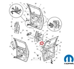 Genuine Mopar 05020410AA Sliding Door Stopper For Chrysler Dodge New. Fixed Price $13.82.