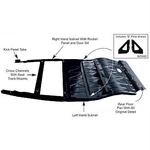 Ford 1932 Five Window 5W Coupe Subframe Complete Floor Assembly W/o Seat Pan. Fixed Price $3111.19.