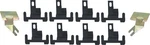 1967-69 Camaro Firebird; Windshield Molding Clip Set; Lower; 10-PIECE. Fixed Price $17.99.