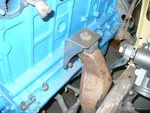 10061 1952-54 Chevy Car W/ 1958-62 235 261 Engine Adapter Side Motor Mounts. Fixed Price $130.00.
