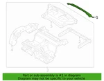 Genuine Porsche 911 Rear Upper Body Panel 991-502-409-04-GRV. Fixed Price $235.95.